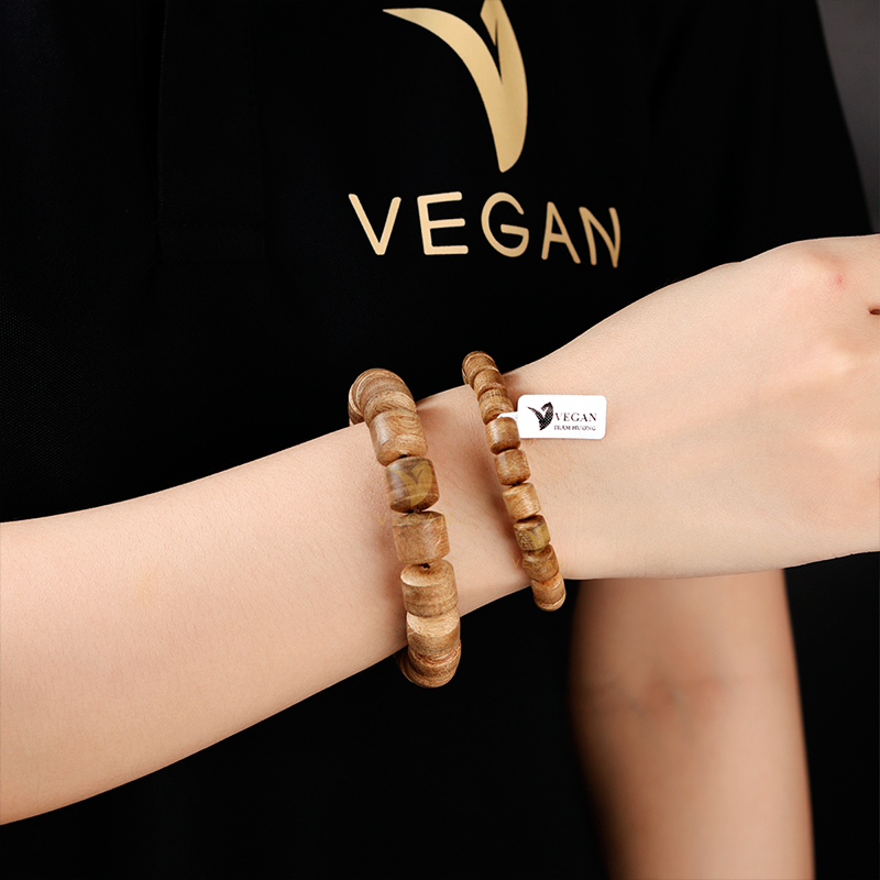 vòng tay trầm hương lu thống vegan