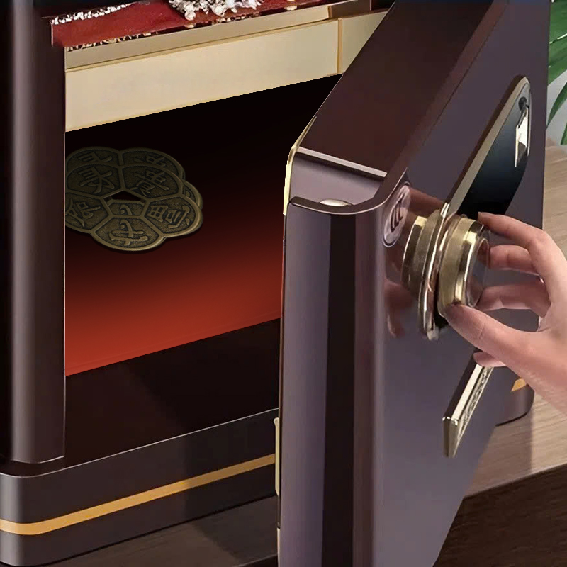 đặt đồng xu hoa mai trong két sắt dat dong xi hoa mai trong ket sat