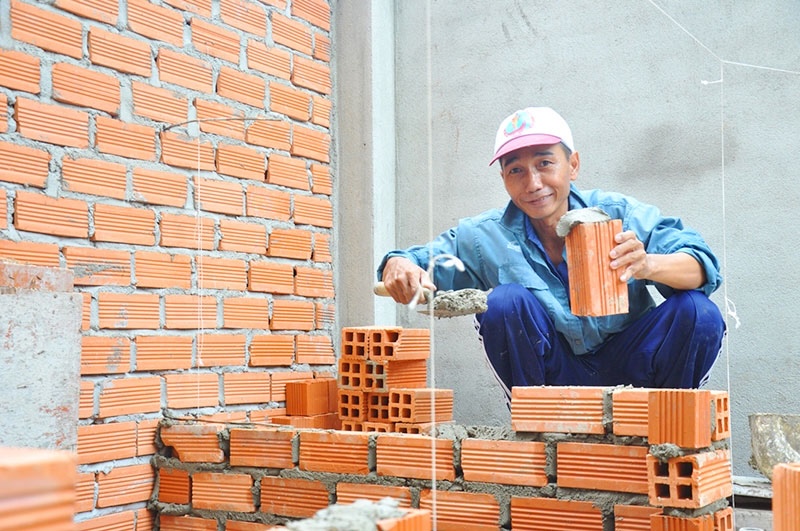 chiem bao xay nha