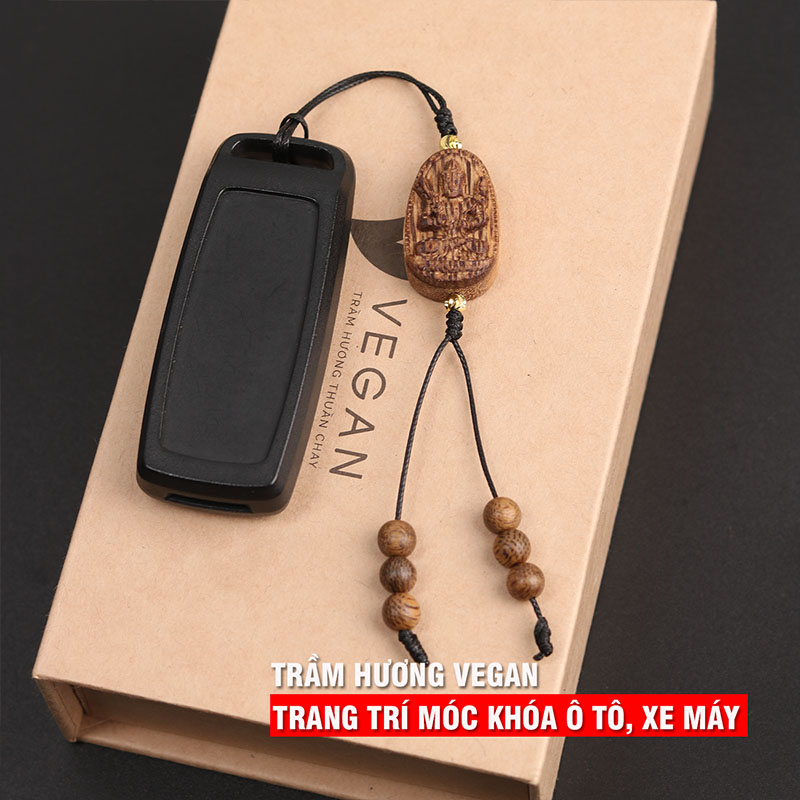 móc khóa trầm hương 