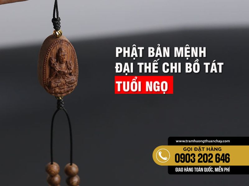 moc khoa tuong phat bon menh Dai The Chi Bo Tat