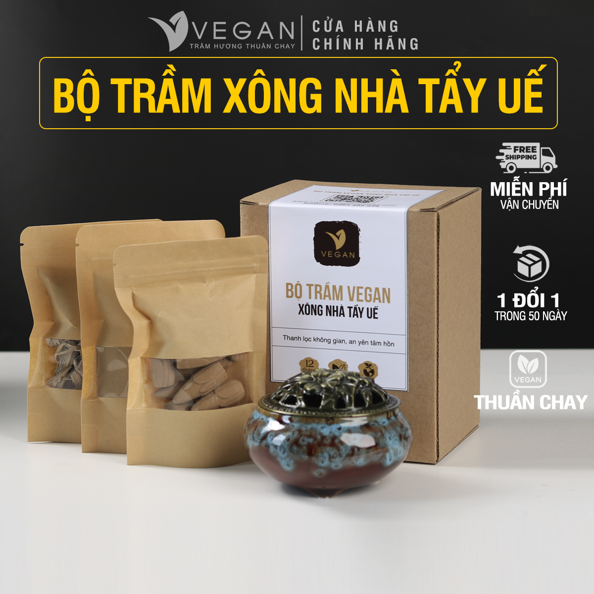 Bán bộ bột gói trầm hương xông nhà, phòng trọ, chung cư ở Hà Nội