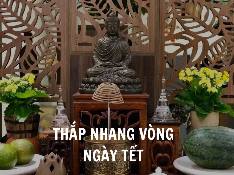 Cách thắp nhang vòng ngày Tết đúng chuẩn là gì?