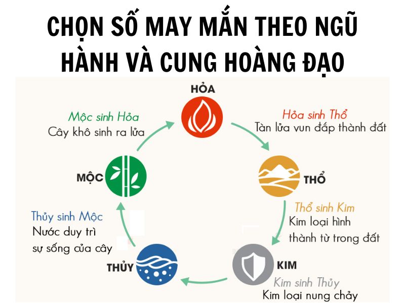 Cách xem và chọn số may mắn theo ngũ hành và cung hoàng đạo