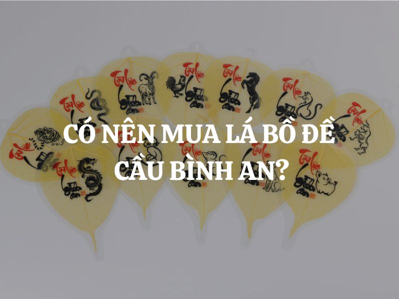 Có nên mua lá bồ đề cầu bình an? Mua ở đâu chất lượng, giá tốt?