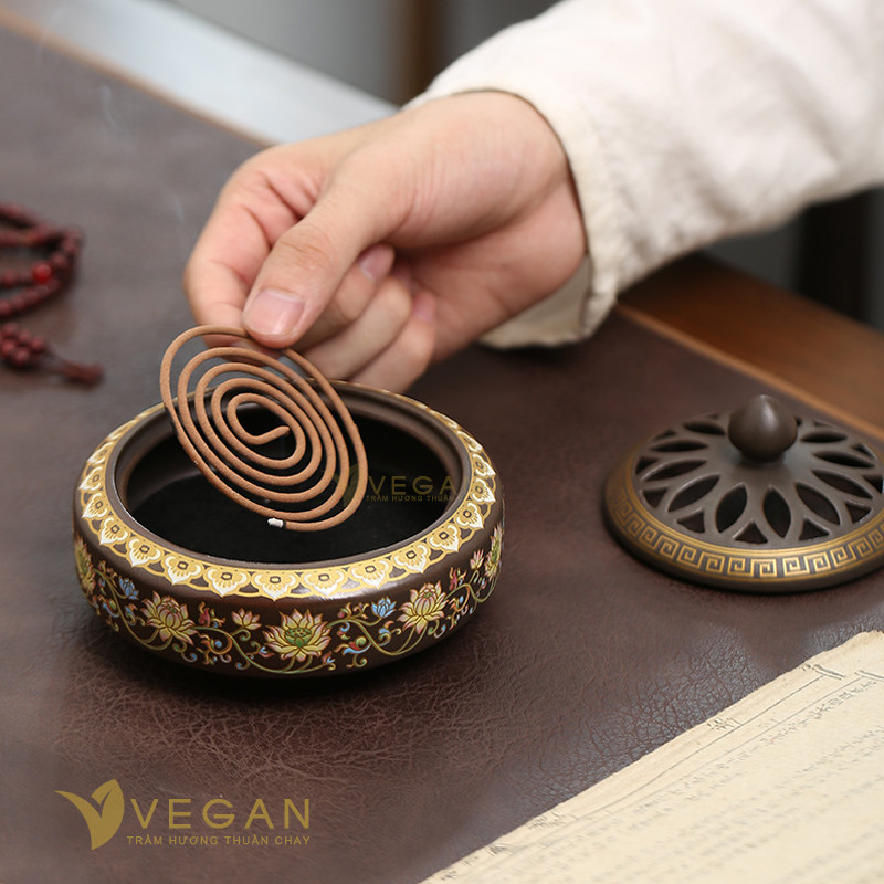 Đại lý bán nhang vòng, khoanh trầm hương VEGAN ở Cần Thơ chính hãng