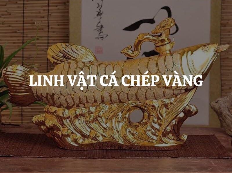 Linh vật cá chép vàng và ý nghĩa phong thủy: Biểu tượng của may mắn, tài lộc và thăng tiến