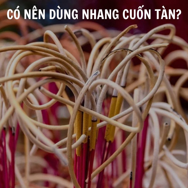 Nhang cuốn tàn: Ý nghĩa tâm linh và những tác động đến sức khỏe người sử dụng