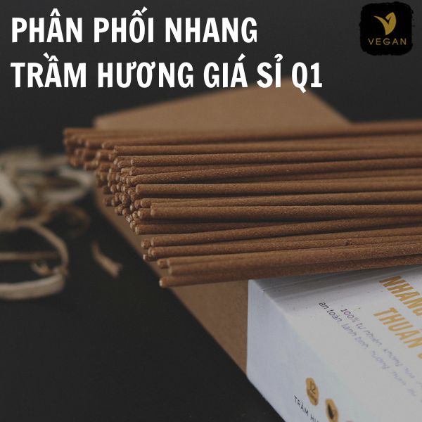 Phân phối nhang trầm hương VEGAN giá sỉ ở Quận 1