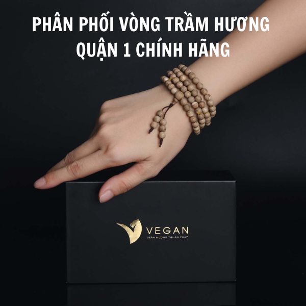 Phân phối vòng tay trầm hương VEGAN giá sỉ ở Quận 1