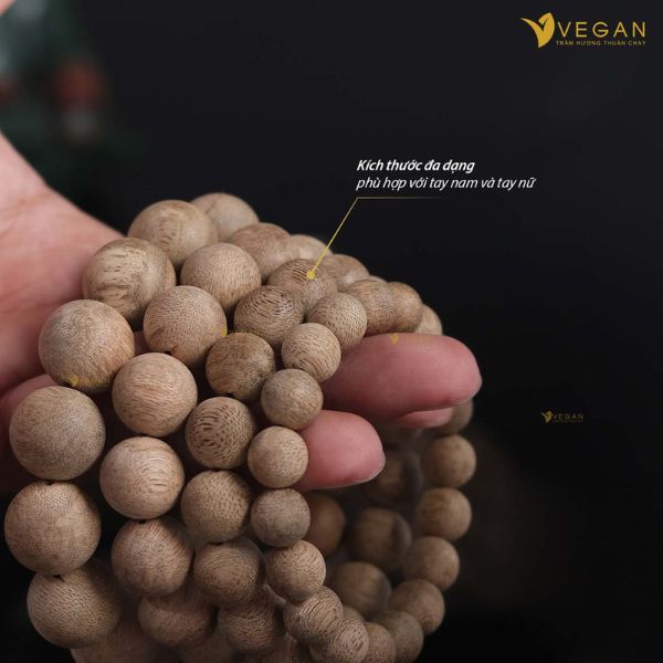 Phân phối vòng tay trầm hương VEGAN giá sỉ ở Tây Ninh