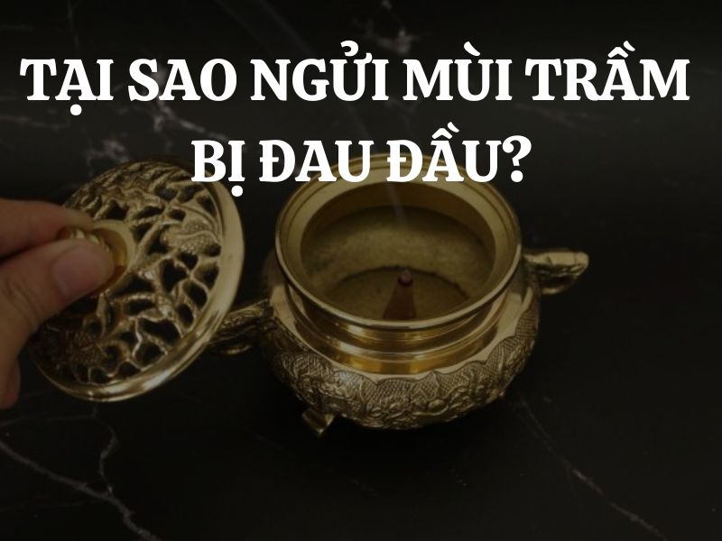 Tại sao ngửi mùi trầm bị đau đầu? Nguyên nhân và cách xử lý hiệu quả