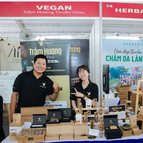 VEGAN Trầm Hương Thuần Chay tham gia ngày hội thuần chay Saigon Vegfest 2023