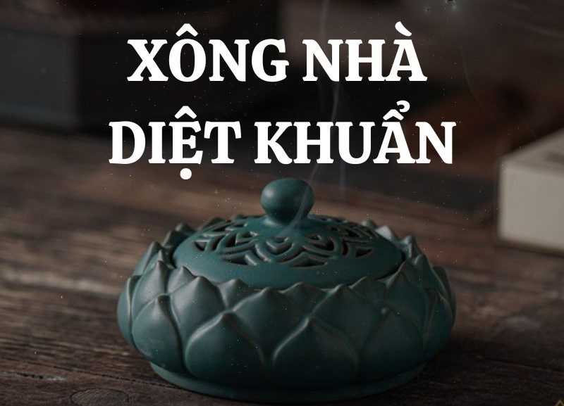 Xông nhà diệt khuẩn bằng trầm hương: Bí quyết thanh lọc không khí hiệu quả